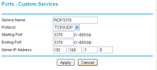 Ports - Custom Services